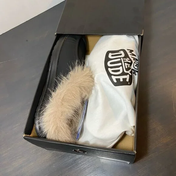 HEYDUDE Wally Slip Loafer Market – Men’s 10 (11.5–12 Woman's size) -Black – NIB - Picture 9 of 9